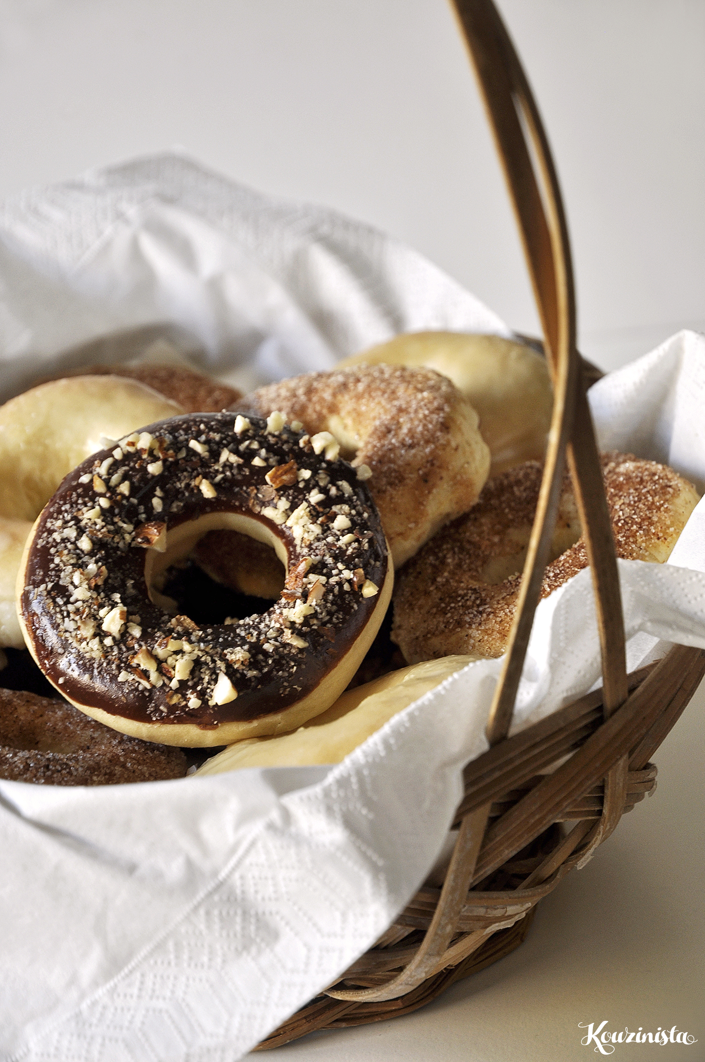 Αφράτα φουρνιστά ντόνατς / Baked donuts