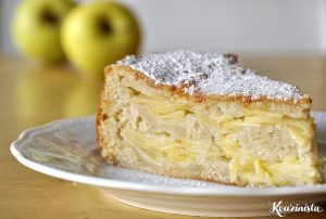 Μεθυσμένο κέικ μήλων / Drunken apple cake