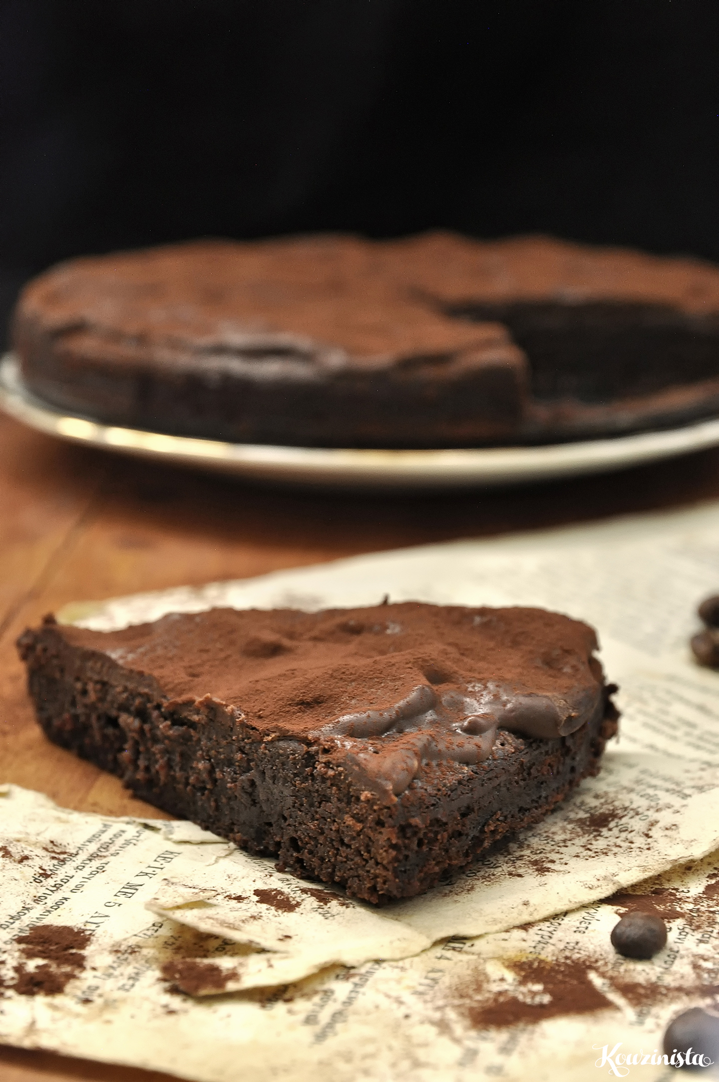 Σουηδικό κέικ/μπράουνις σοκολάτας / Swedish chocolate cake