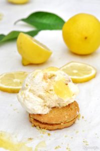 Παγωτό lemon pie xωρίς παγωτομηχανή / No-churn lemon pie ice cream