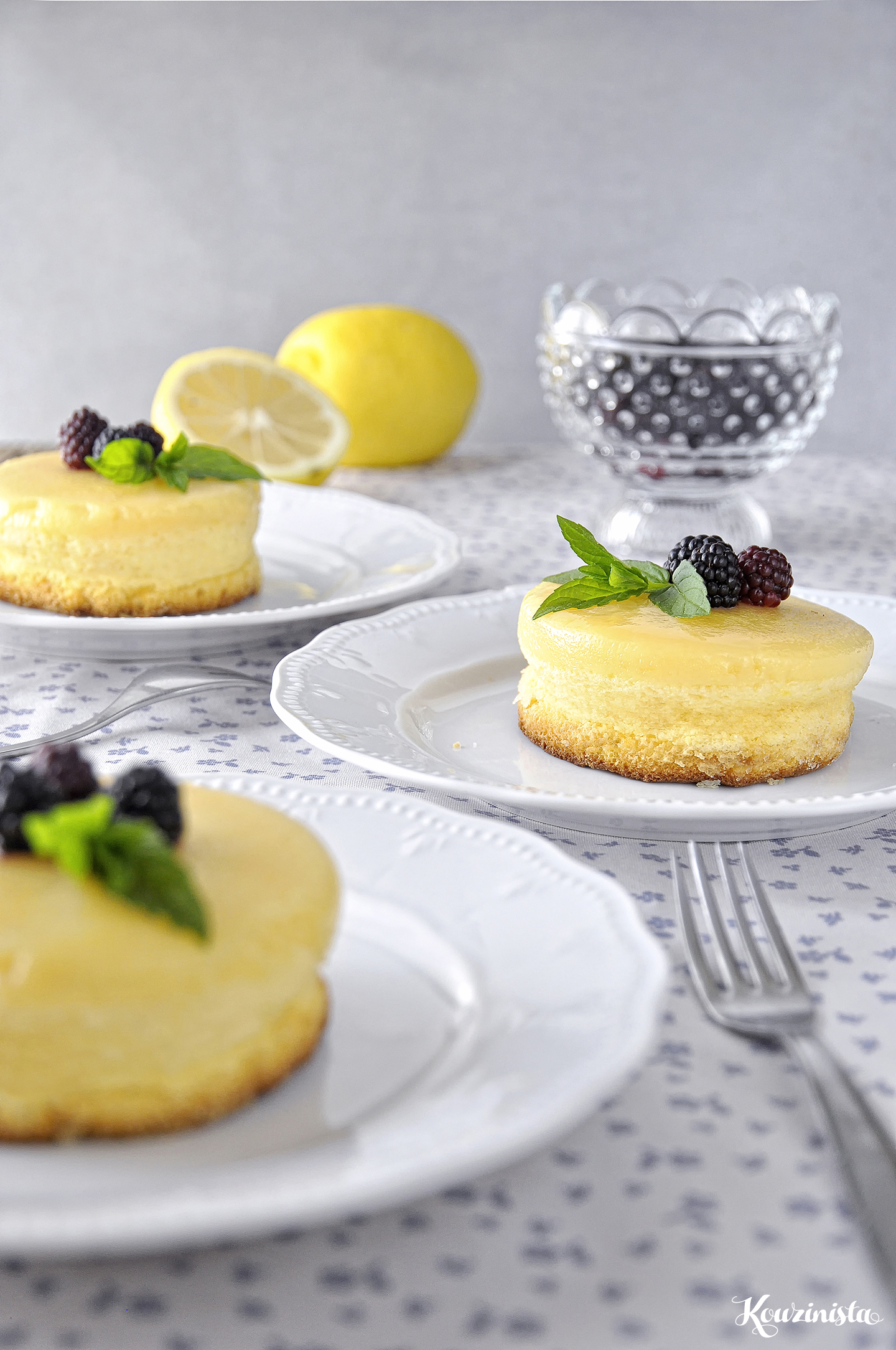 Μαγικό σουφλέ λεμονιού με δύο στρώσεις / Lemon soufflé pudding cake