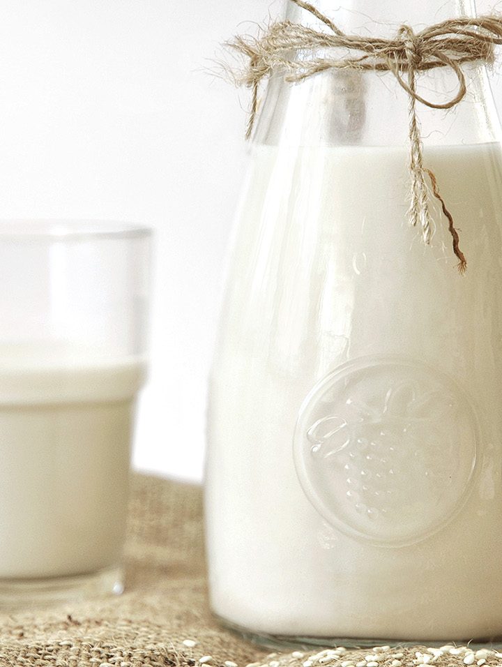 Νηστίσιμο γάλα από σουσάμι / Vegan sesame milk