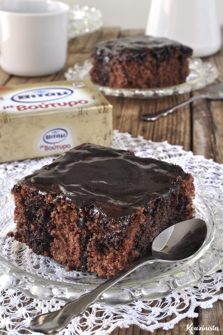 Σοκολατένιο κέικ βραστό ή κατσαρόλας
